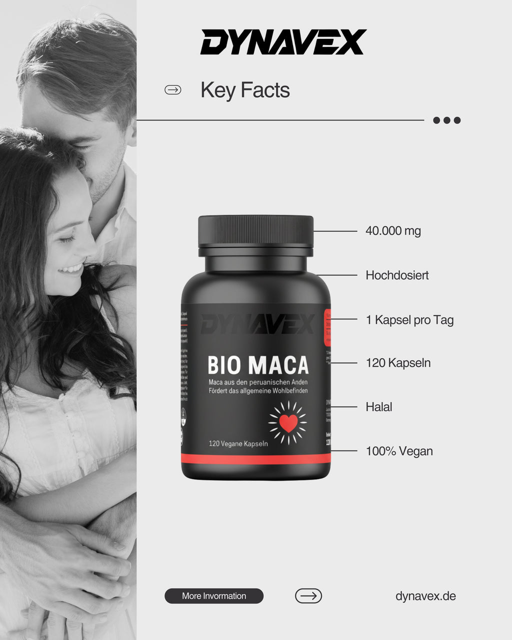 BIO MACA, 120 Vegane Kapseln