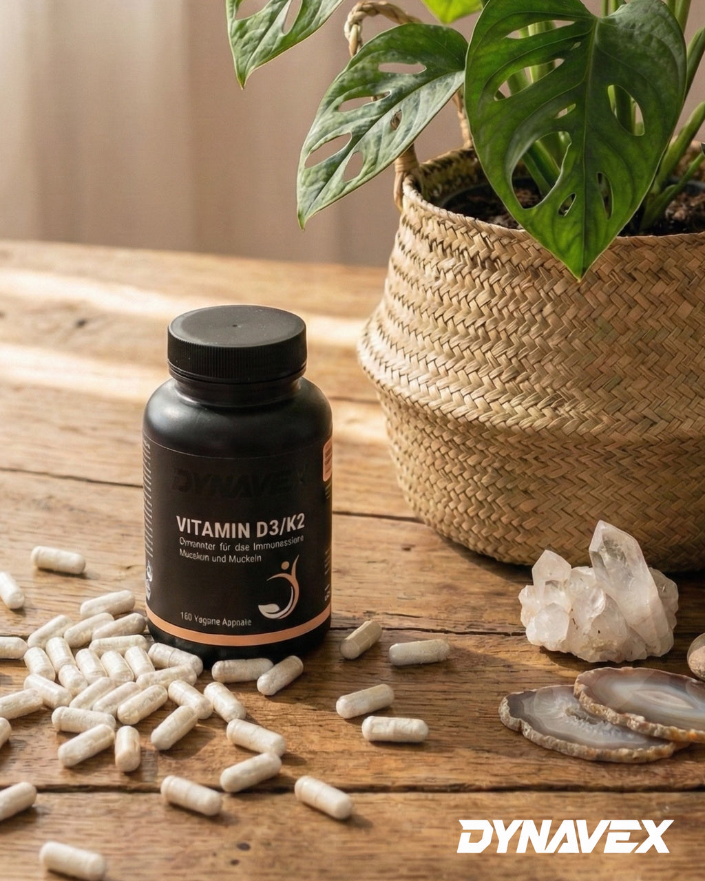 VITAMIN D3/K2, 120 Vegane Kapseln